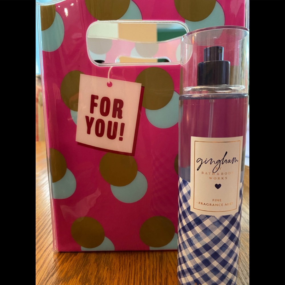 Bath & Body Works Gingham Fine Mist Spray